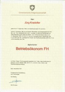BFH Berner Fachhochschule - Jürg Kradolfer