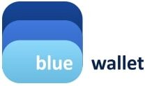 blue wallet
